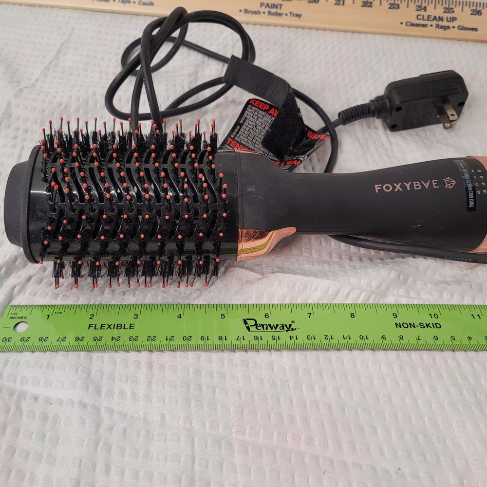 FoxyBae Rose Gold Blowout‎ Dryer Brush Black SM-5250 950W Professional Styler